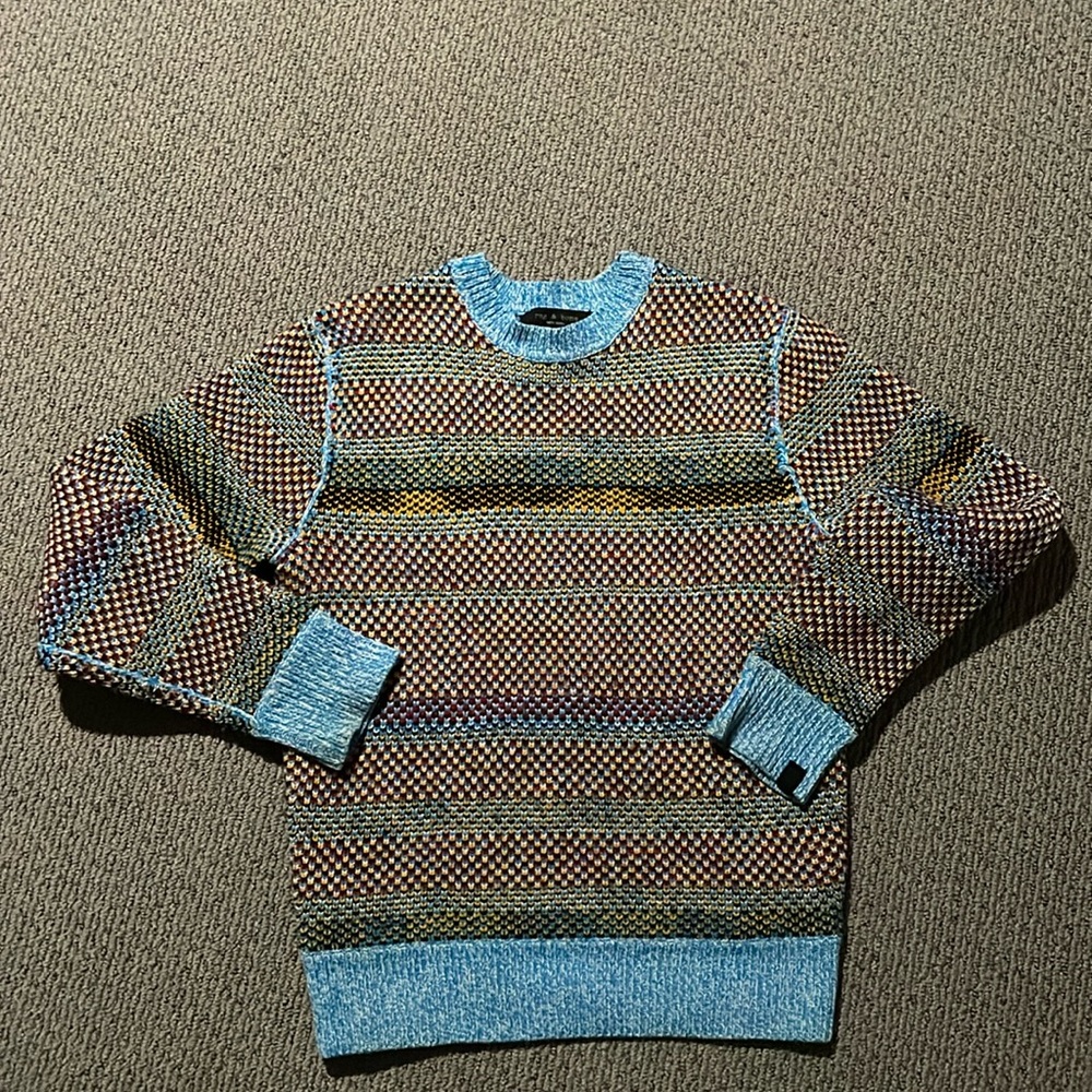 Rag and bone men’s small sweater. Like new! Excellent condition